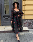 Rochie Organza Midi