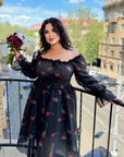 Rochie Organza Midi