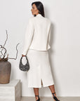 Cropped Double-Breasted Blazer