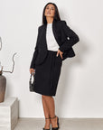 Knee-Length Pencil Skirt