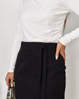 Knee-Length Pencil Skirt