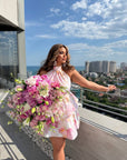 Rochie scurtă florală