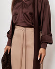 Below-the-Knee Pencil Skirt
