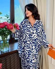 Loose-fit linen set