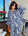 Loose-fit linen set