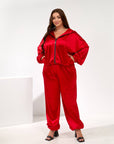 Bomber Jacket and Pants Set