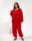 Bomber Jacket and Pants Set