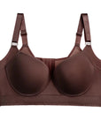 Стилен голям Size сутиен с чашки B-H от polyester, изображение на модел, показващ комфортна и елегантна кройка.