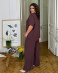 Light cotton set с 70% cotton и 30% polyester, подходящ за комфортно носене.