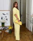 Light cotton set с бели и Blueи цветове, подходящ за ежедневна употреба, произведен от Composition: 70% cotton, 30% polyester.