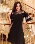 Fitted dress with sequins - Twiggy Shop