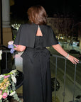 Fitted midi dress от polyester и lycra с елегантен дизайн, изображена в изображението IMG_9689.