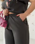 Casual printed set