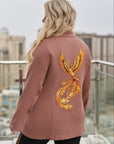 Стиlinen мъжки Printed blazer , изработено от polyester, lycra и nylon, модел на Compositionките, изображение.