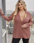 Стилно дамско Printed blazer от polyester и lycra, изображение на модерно яке с цветен дизайн.