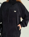 Corduroy set with viscose, cotton and elastane, shown in the image.