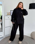 Corduroy set with viscose, cotton and elastane, comfortable and stylish for everyday wear.