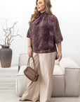 Elegant women’s blouse  YR с polyester и spandex, показана на изображение 094_2.