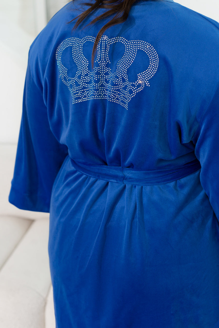 Three-piece velvet loungewear set