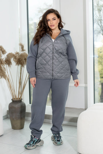 Warm quilted set
