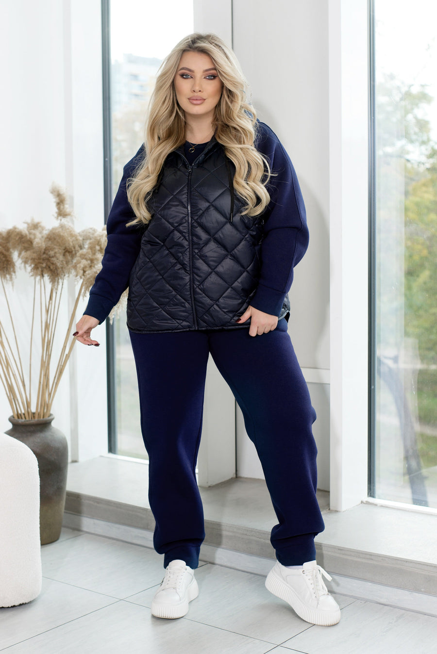 Warm gewatteerd setje