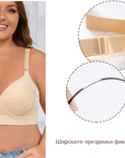 Bra in large sizes, cups B–H