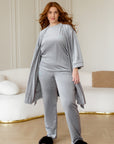 Ensemble loungewear trois pièces