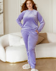 Completo loungewear con stampa