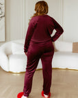 Completo loungewear con stampa