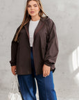 Hooded jacket with pockets  - Twiggy Shop