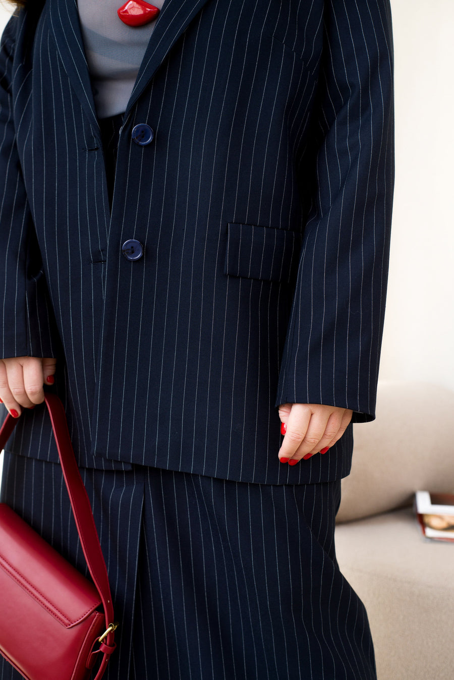 Striped blazer  - Twiggy Shop