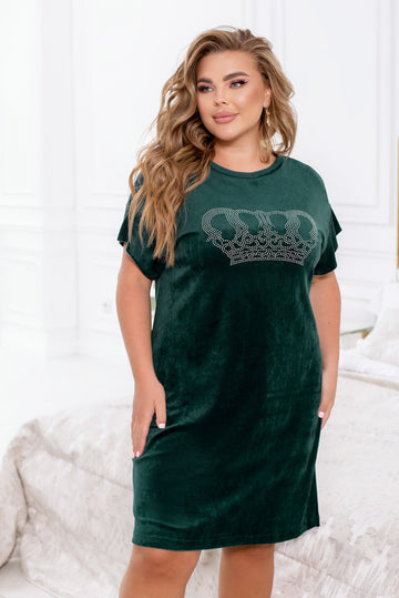 Velvet home dress