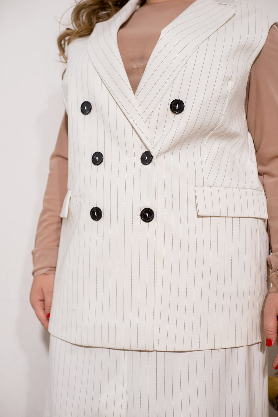 Striped vest  - Twiggy Shop