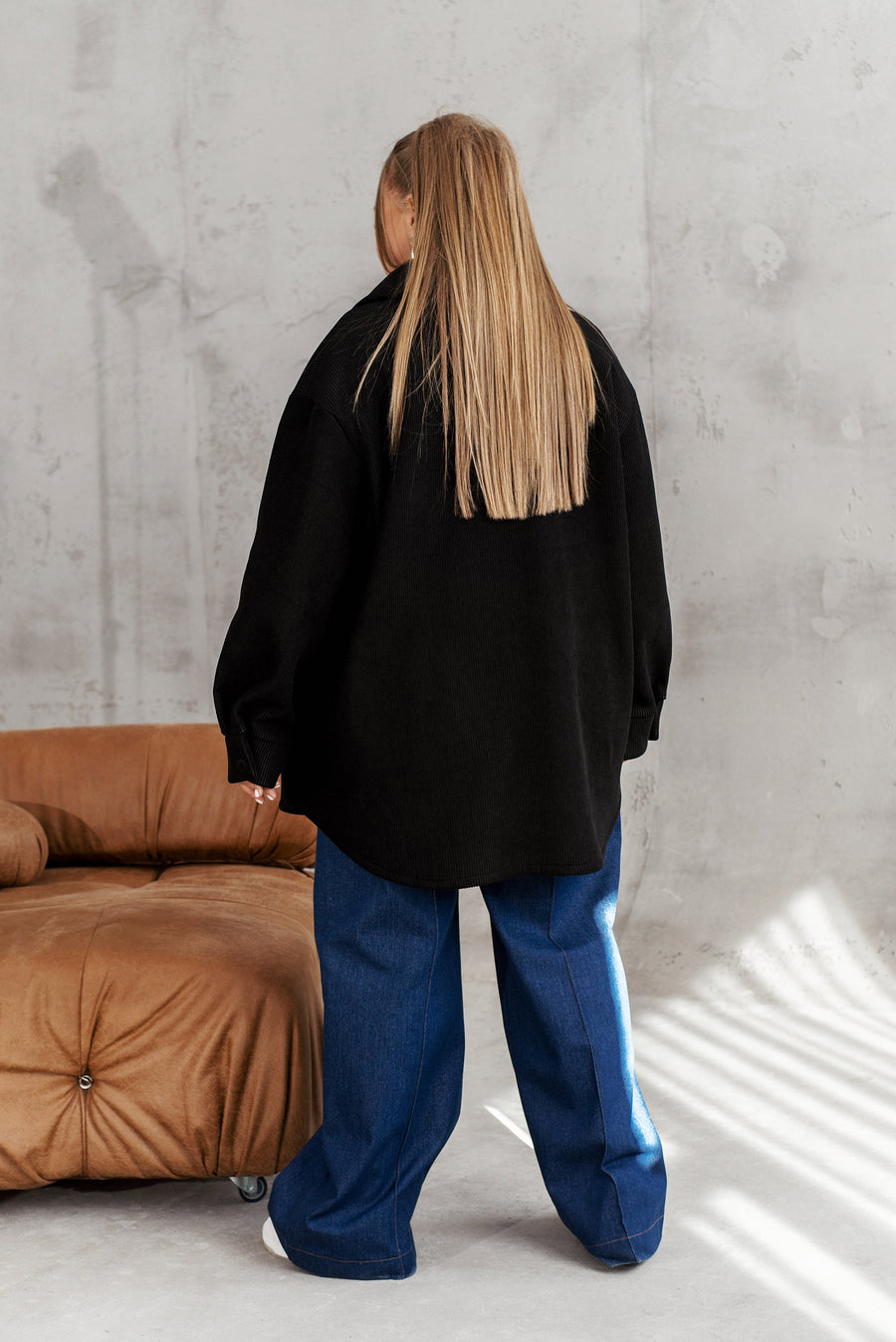 Corduroy overshirt with lining  - Twiggy Shop