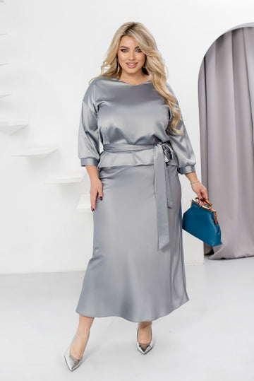 Kétrészes szatén készlet