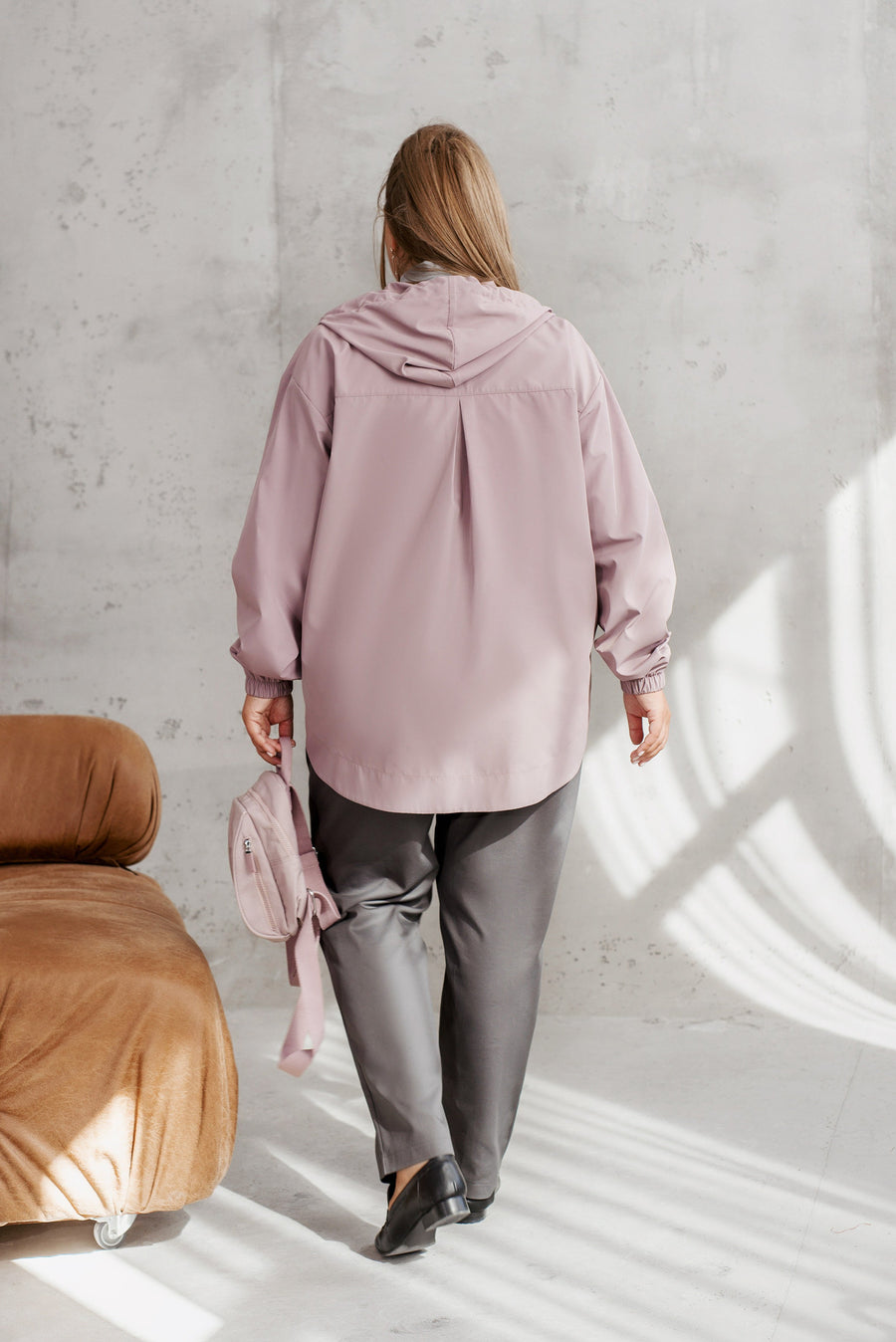 Hooded jacket with pockets  - Twiggy Shop