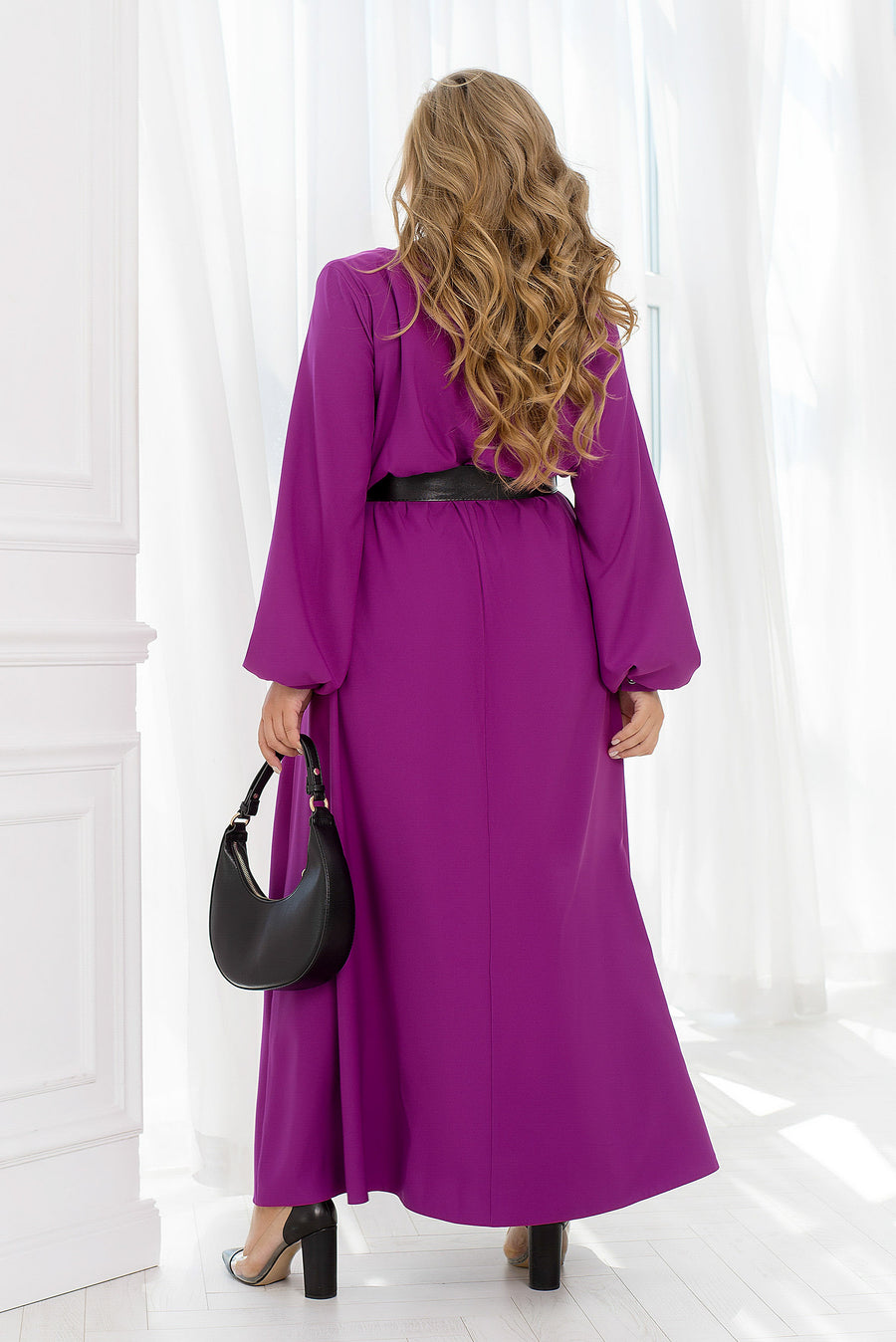 Long dress with pockets