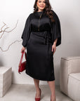 Evening dress with loose sleeves  и polyesterен spandex материал, модел YR, изображение 275_2.jpg