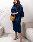 Елегантна Evening dress with loose sleeves  от марка YR, изработена от polyester и spandex, показана на снимка 276_2.
