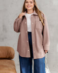 Corduroy overshirt with warm lining  - Twiggy Shop