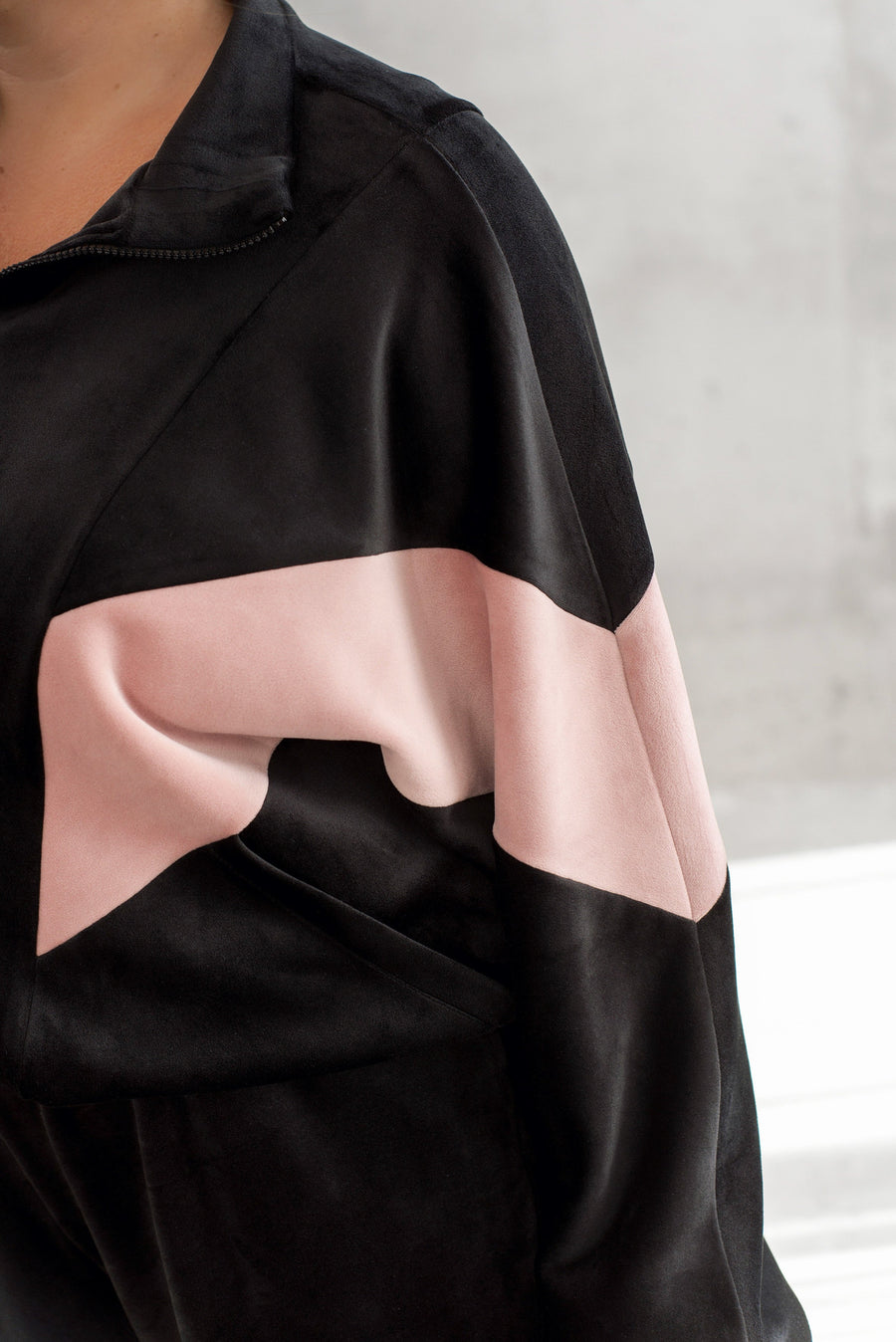 Velvet set with wide-leg pants  - Twiggy Shop