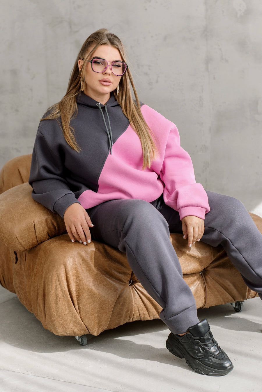 Two-tone quilted set  - Twiggy Shop