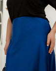 Satin midi skirt  - Twiggy Shop