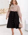 Button-front skirt  - Twiggy Shop