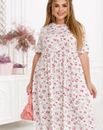 Loose-fit cotton dress