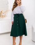 Button-front skirt  - Twiggy Shop