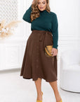 Button-front skirt  - Twiggy Shop