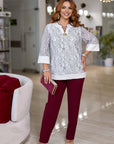Elegant Set with Brooch