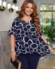 Set with Chiffon Blouse