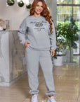 Knit Set with Lettering
